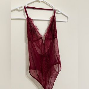 NEVER WORN!! Victoria’s Secret Lace Bodysuit